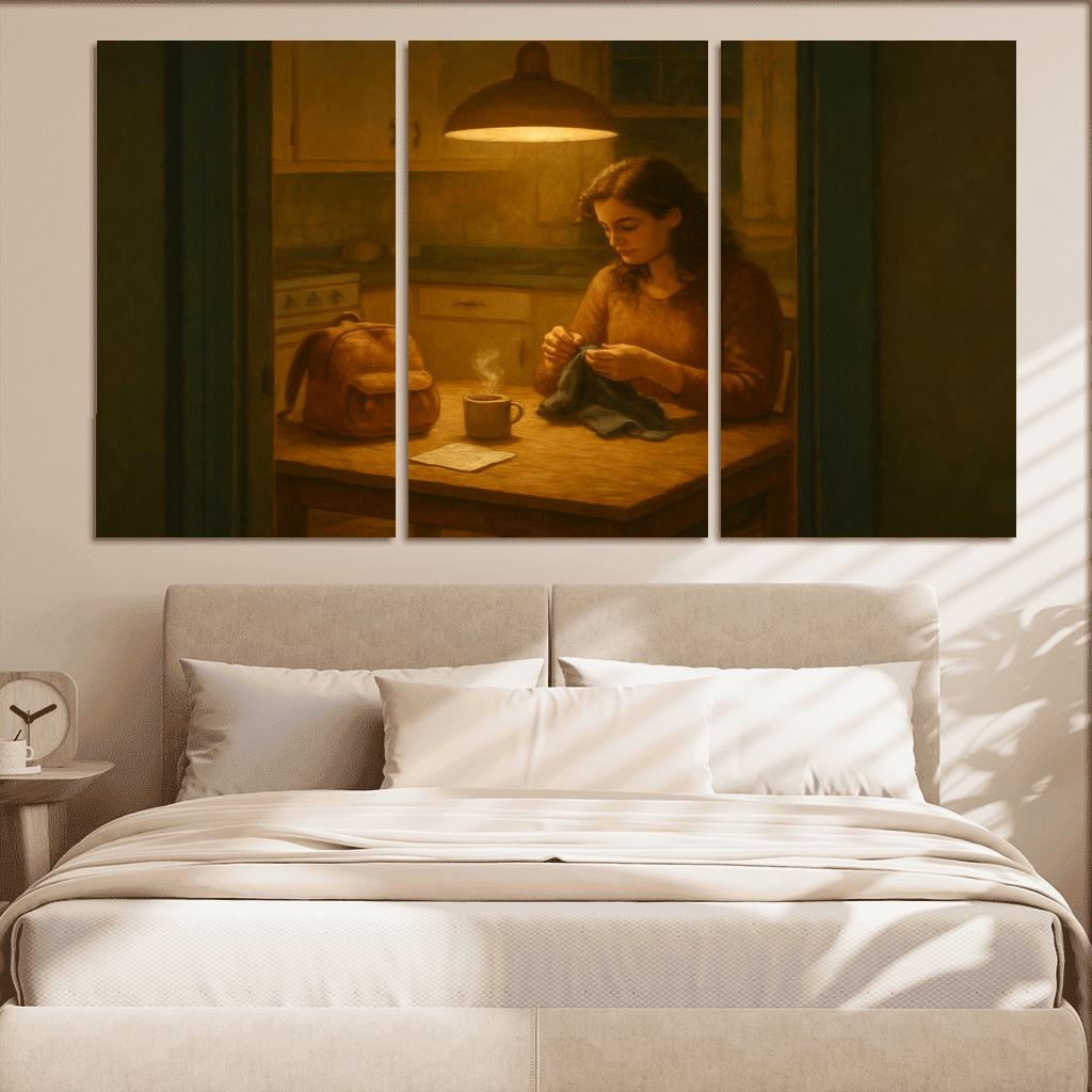 The Kitchen Light That Stayed On home decor