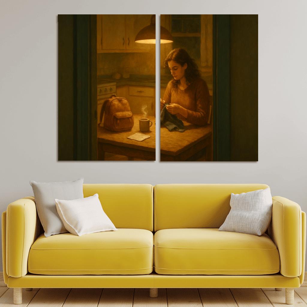 The Kitchen Light That Stayed On home decor