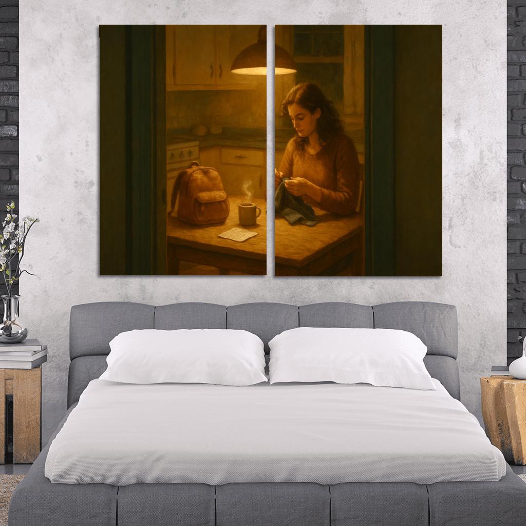 The Kitchen Light That Stayed On home decor