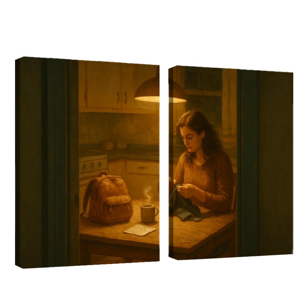 The Kitchen Light That Stayed On home decor