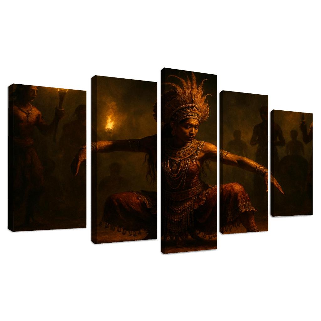 Sabaragamuwa Ritual Dance A Ceremonial Movement Practice custom paintings frame