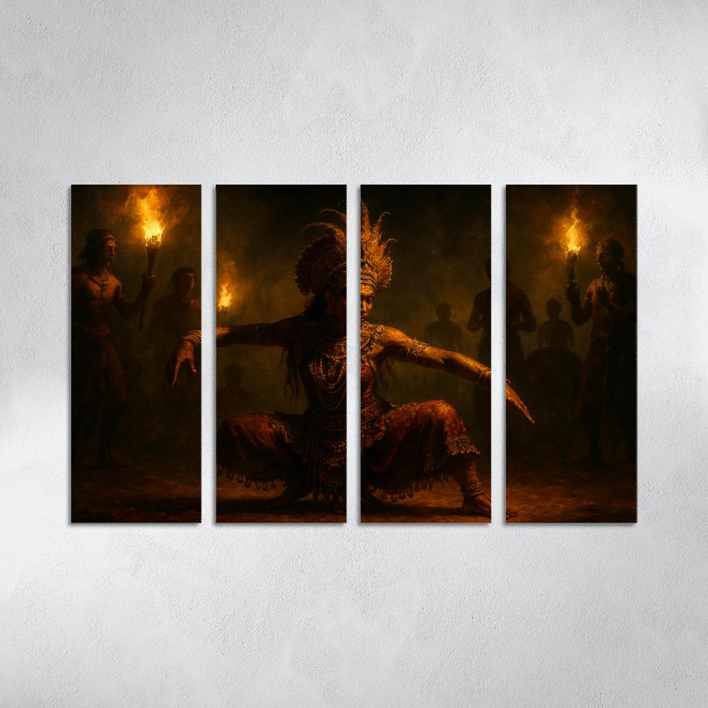 Sabaragamuwa Ritual Dance A Ceremonial Movement Practice custom paintings frame