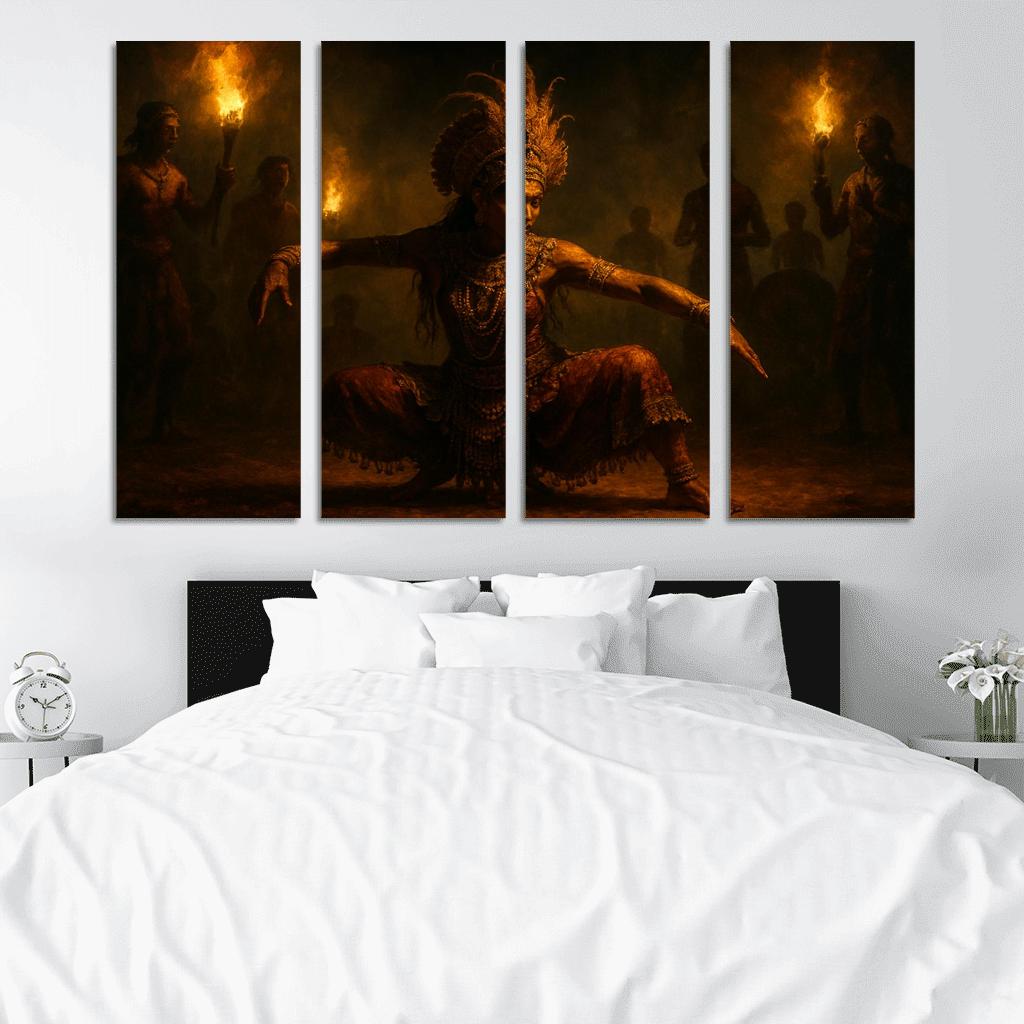 Sabaragamuwa Ritual Dance A Ceremonial Movement Practice custom paintings frame
