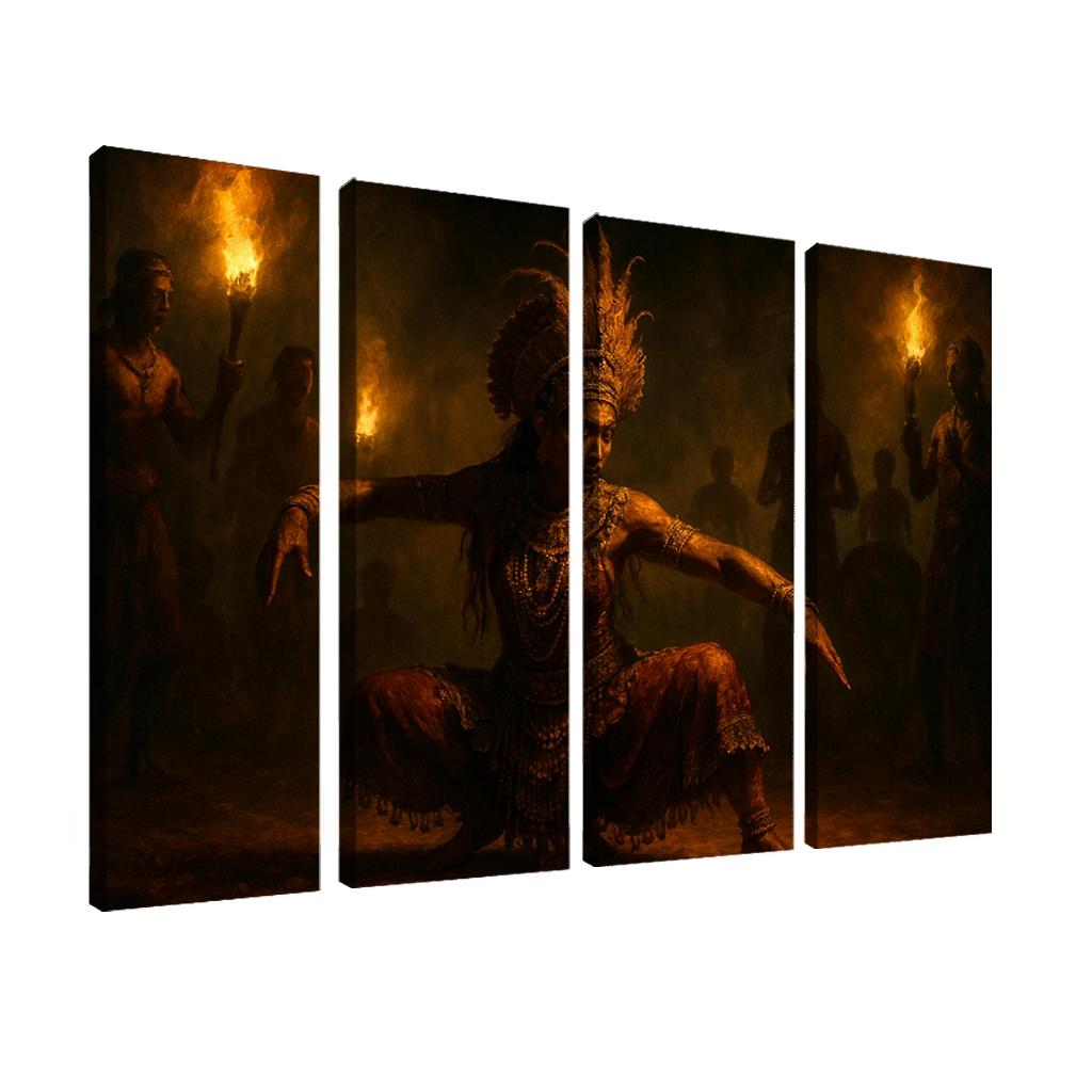 Sabaragamuwa Ritual Dance A Ceremonial Movement Practice custom paintings frame