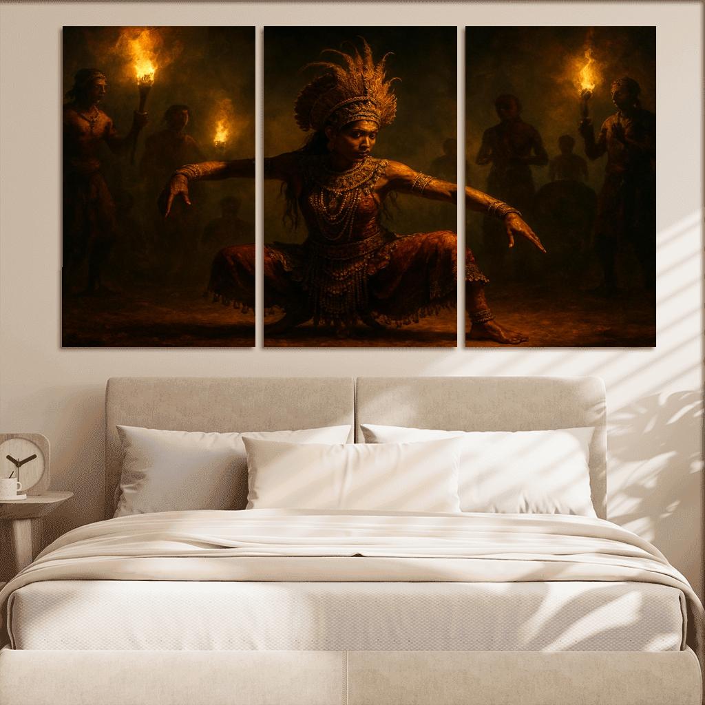 Sabaragamuwa Ritual Dance A Ceremonial Movement Practice custom paintings frame