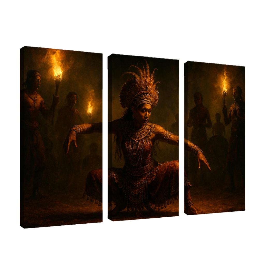 Sabaragamuwa Ritual Dance A Ceremonial Movement Practice custom paintings frame