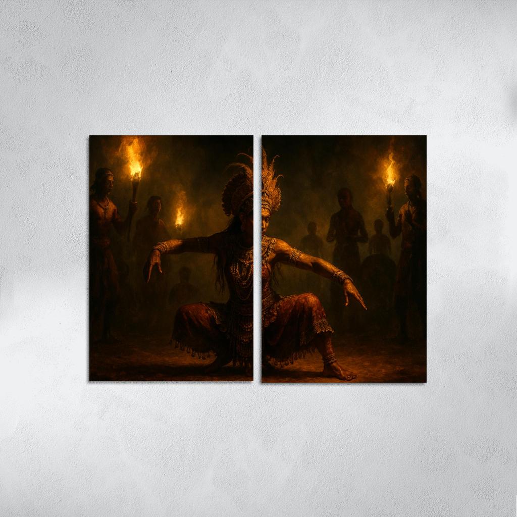 Sabaragamuwa Ritual Dance A Ceremonial Movement Practice custom paintings frame