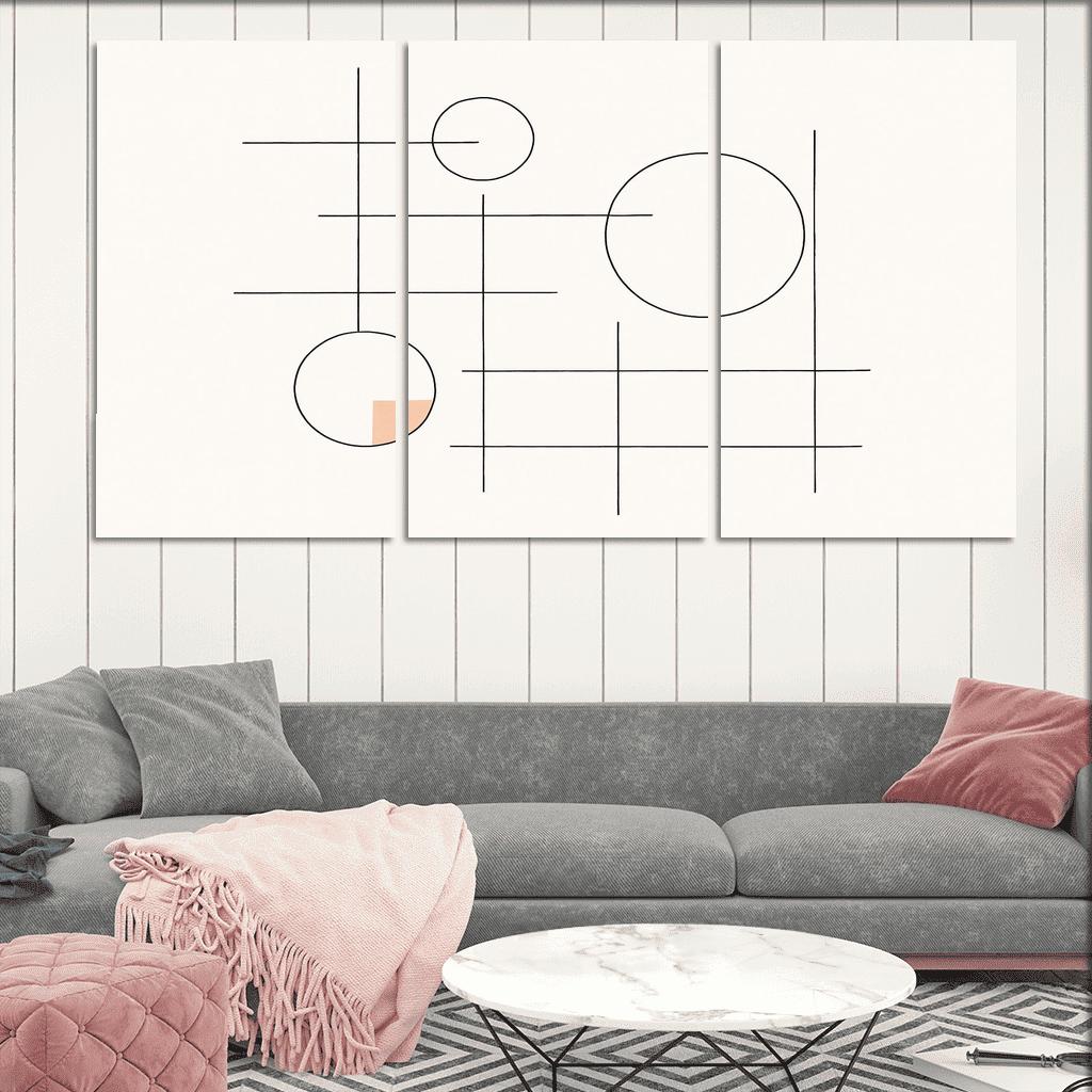 Orbiting Silence Grid home decor