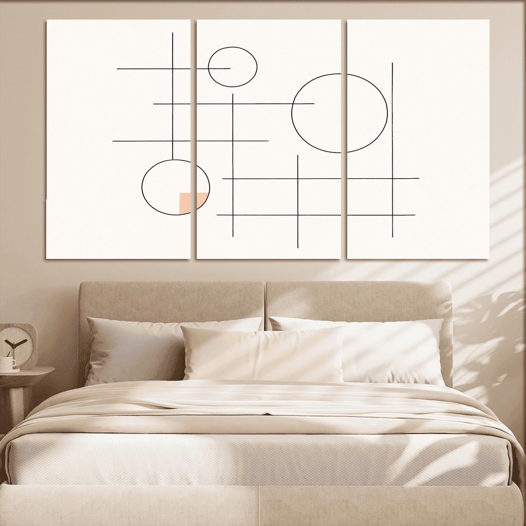 Orbiting Silence Grid home decor