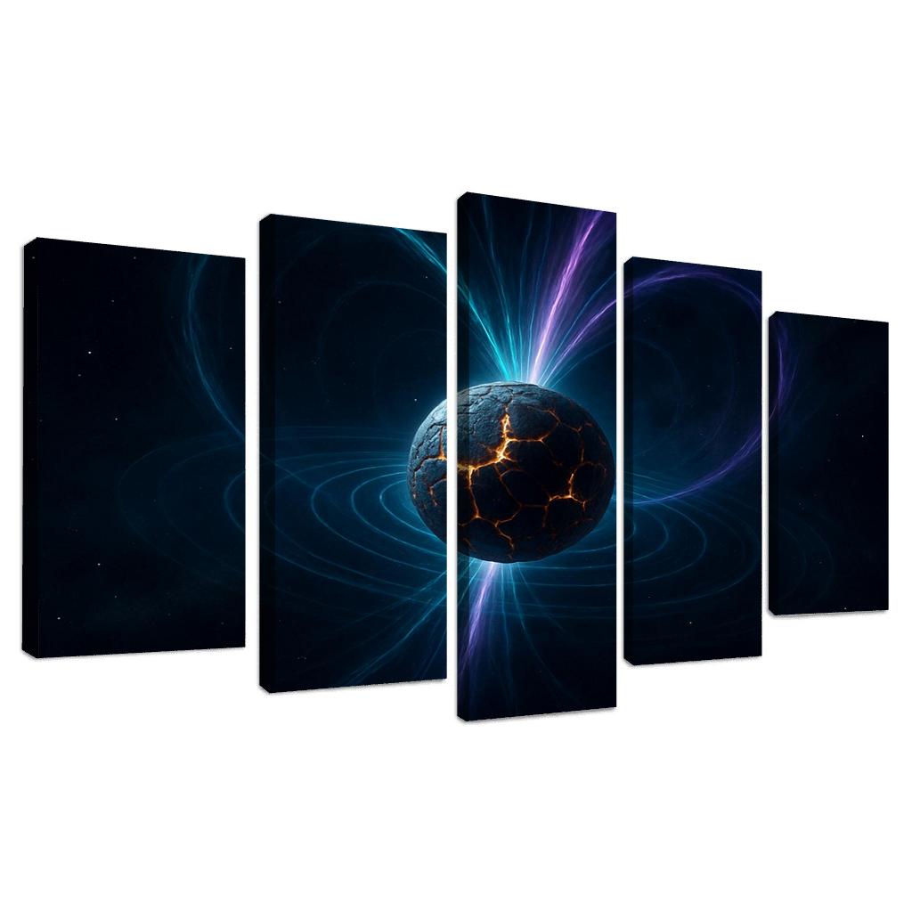 Magnetar Starquake Radio Burst modern paintings frame