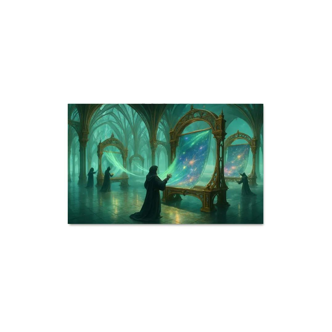 The Aether Loom Cathedral one-piece frames