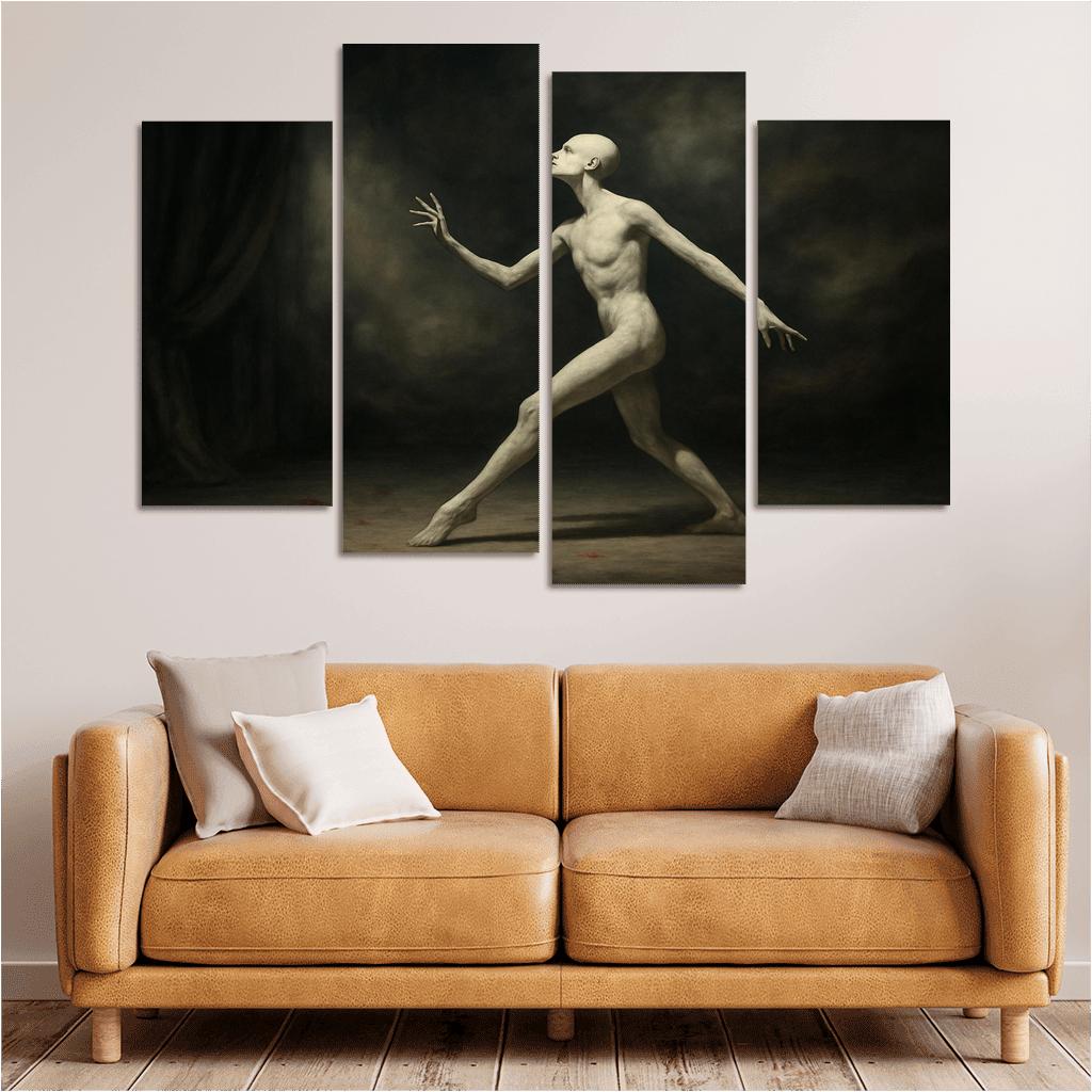 Butoh Dreamscape The Poetry Of Slow Transformation modern paintings frame