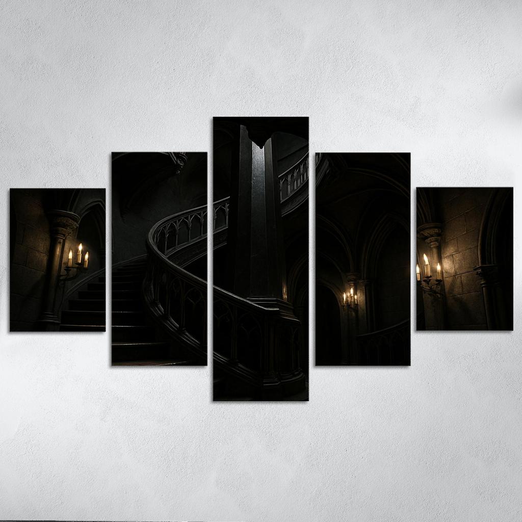 Obsidian Reliquary Staircase art trends
