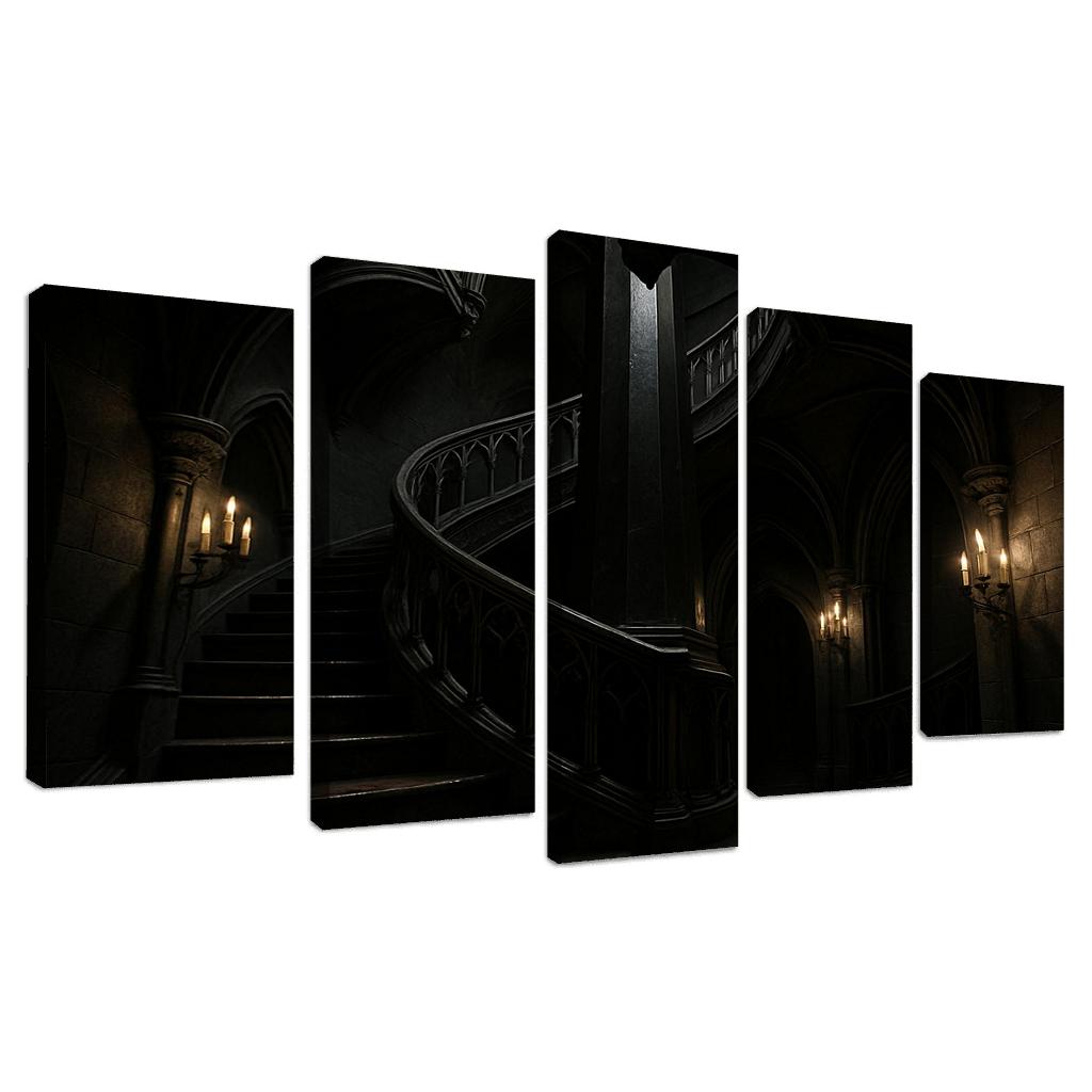 Obsidian Reliquary Staircase art trends