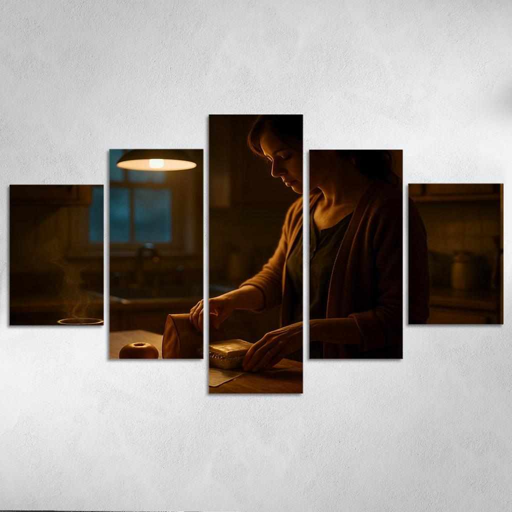 The Kitchen Light Before Dawn decor