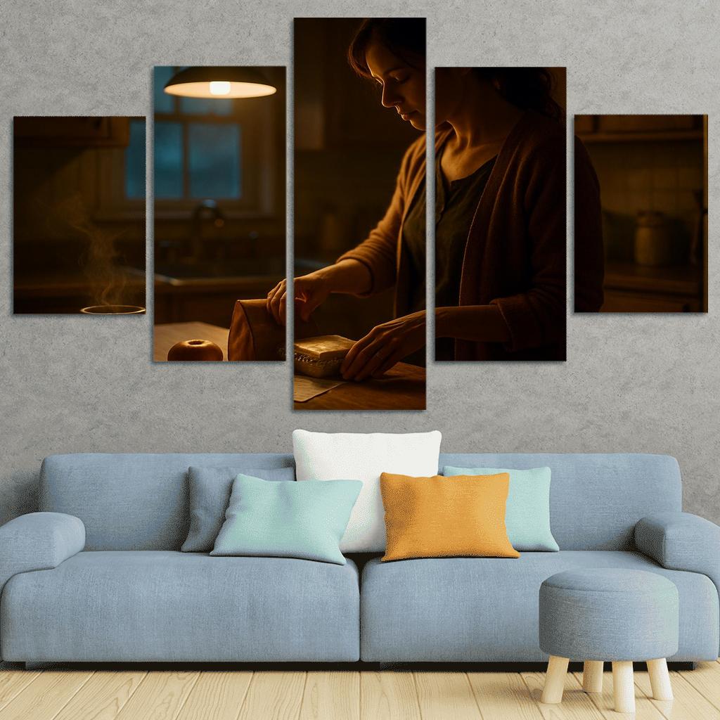 The Kitchen Light Before Dawn decor