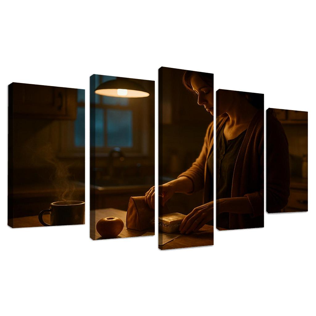 The Kitchen Light Before Dawn decor