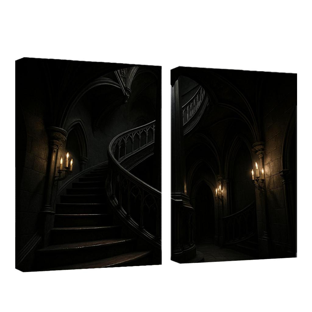 Obsidian Reliquary Staircase art trends