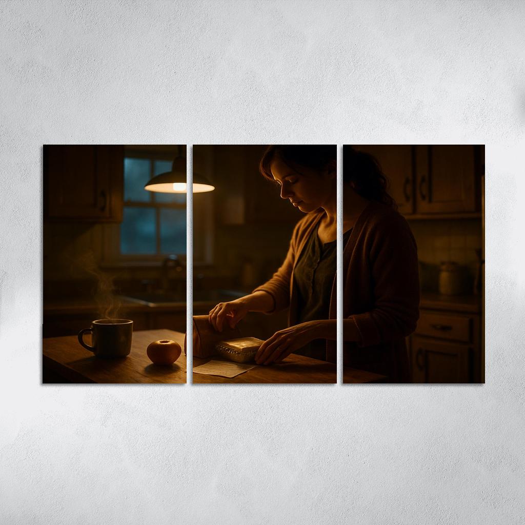 The Kitchen Light Before Dawn decor