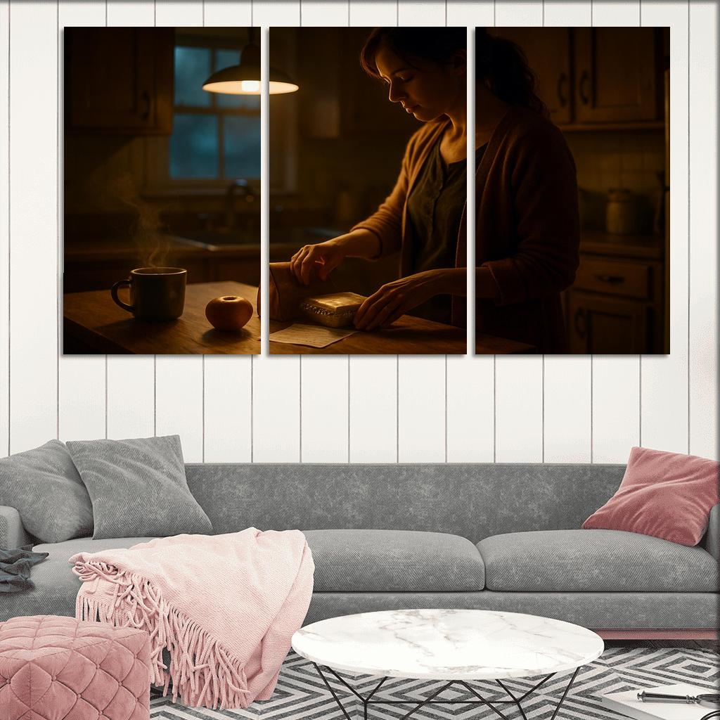 The Kitchen Light Before Dawn decor