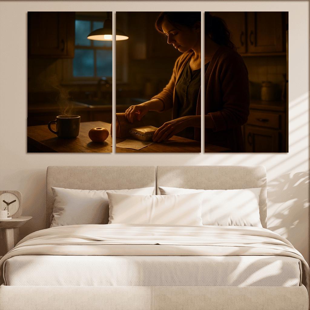 The Kitchen Light Before Dawn decor