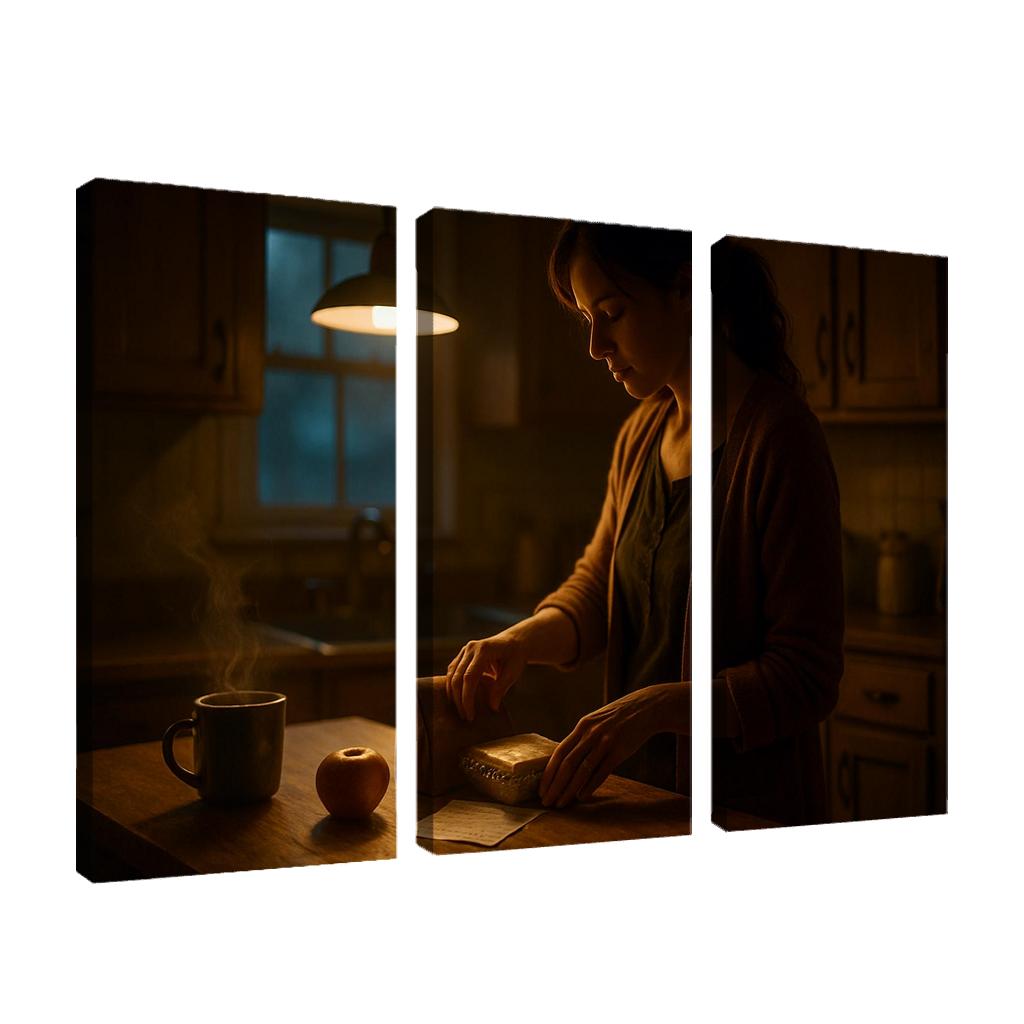The Kitchen Light Before Dawn decor