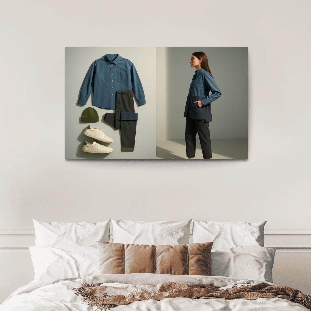 Convertible Modular Wardrobe With Hidden Fastenings home decor