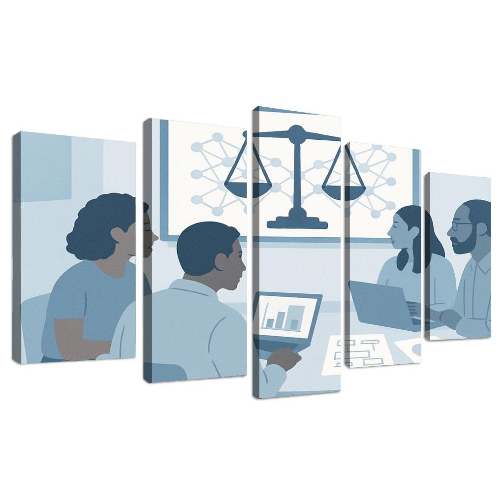 Algorithmic Fairness And Ethical AI In Everyday Life wall decor