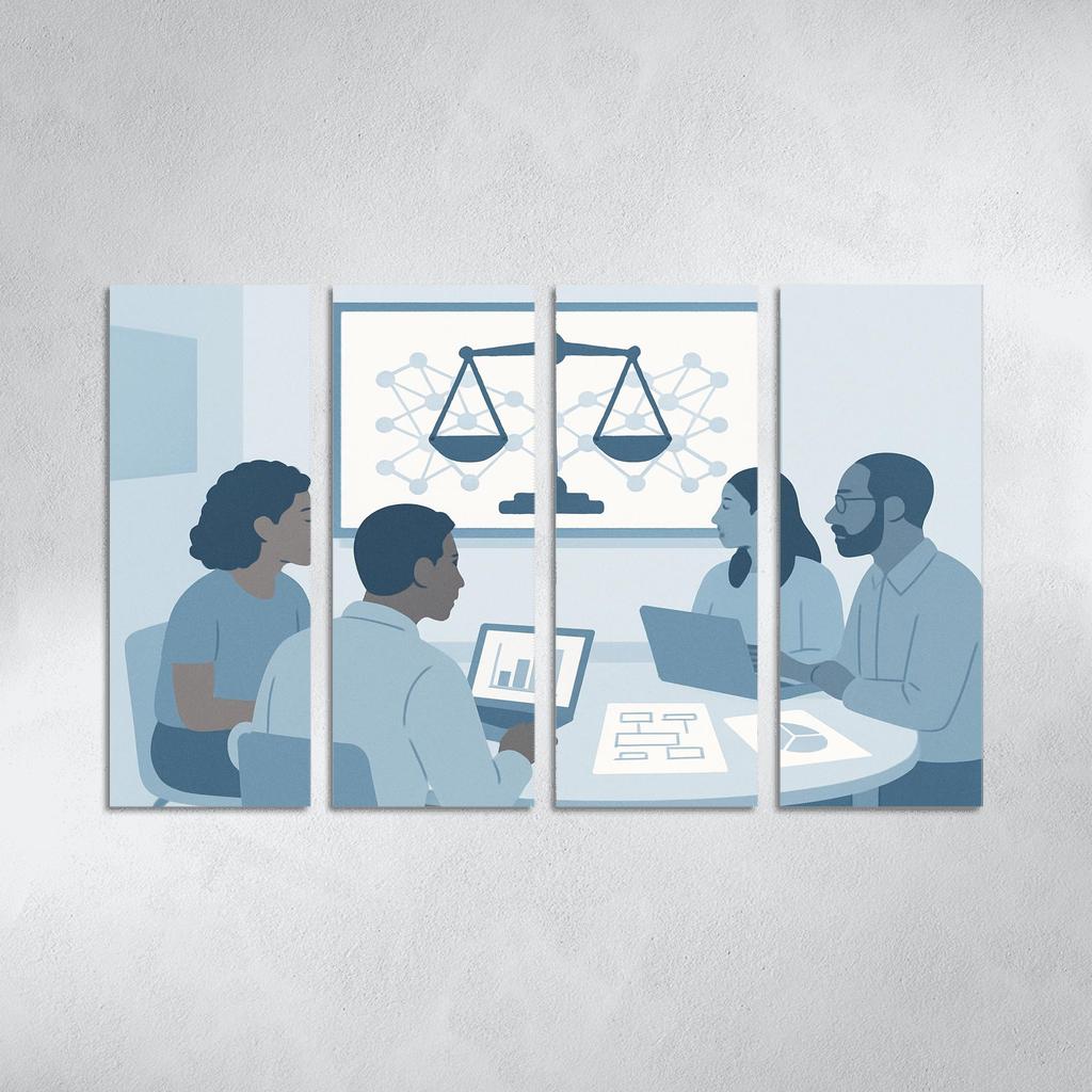 Algorithmic Fairness And Ethical AI In Everyday Life wall decor