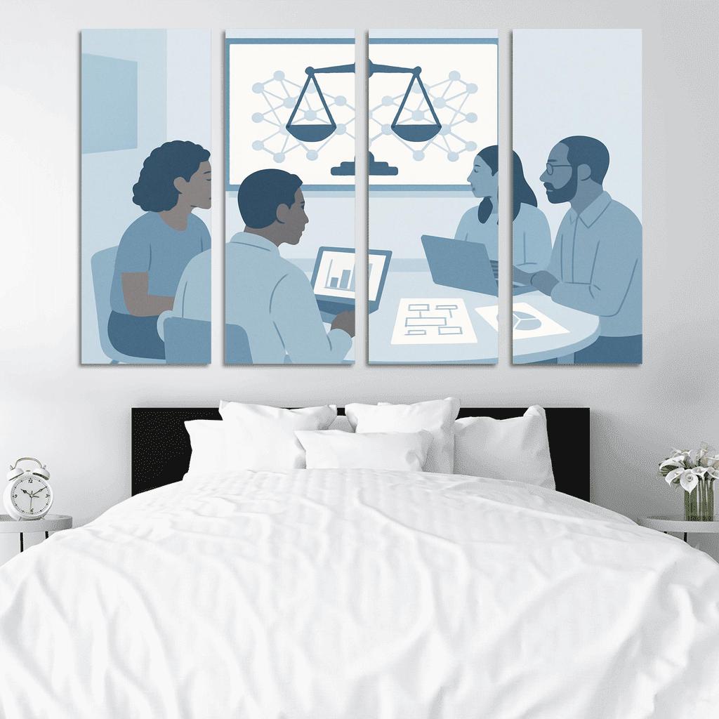 Algorithmic Fairness And Ethical AI In Everyday Life wall decor
