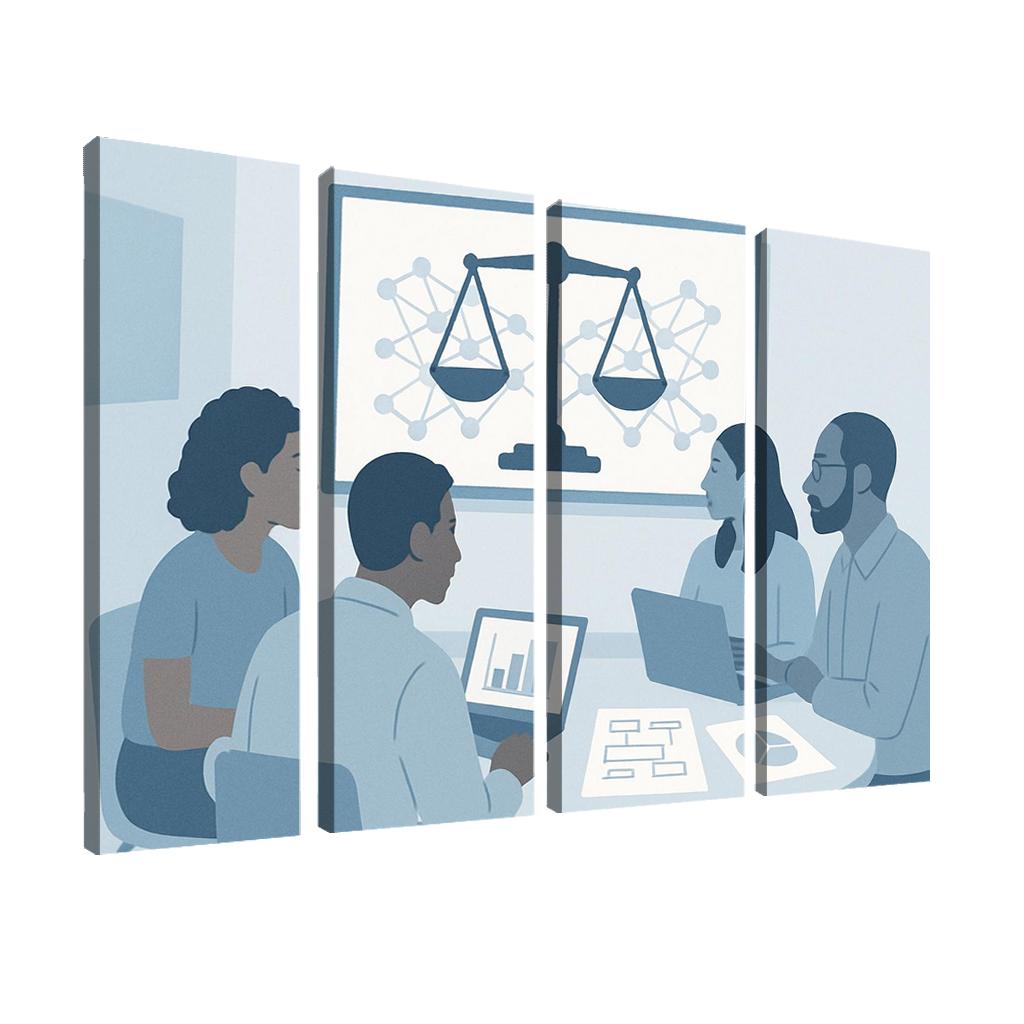 Algorithmic Fairness And Ethical AI In Everyday Life wall decor