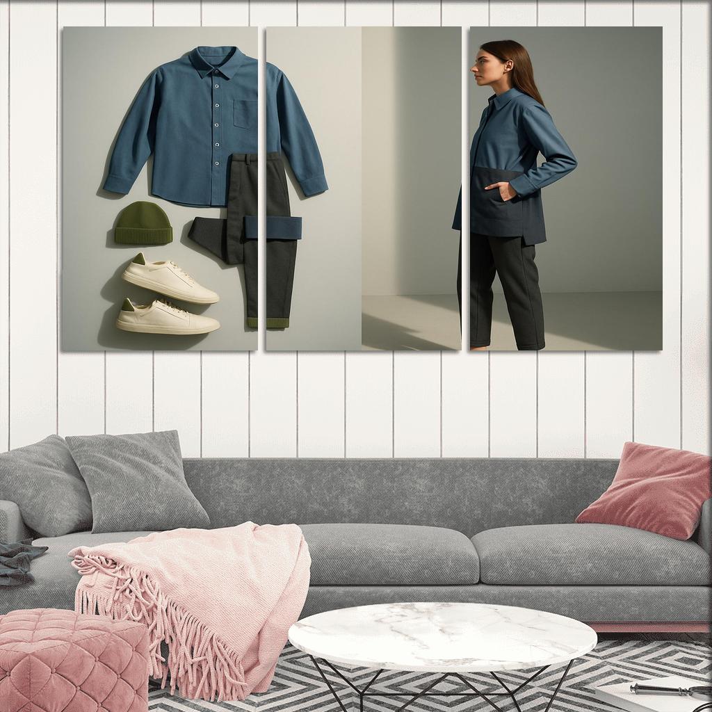 Convertible Modular Wardrobe With Hidden Fastenings home decor