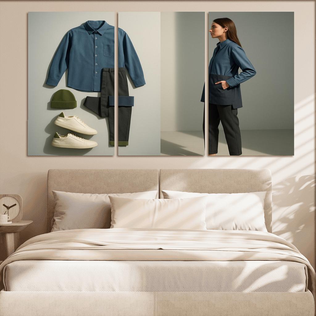 Convertible Modular Wardrobe With Hidden Fastenings home decor