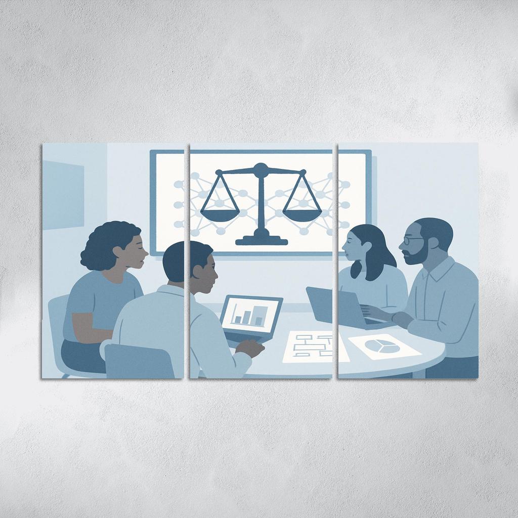 Algorithmic Fairness And Ethical AI In Everyday Life wall decor