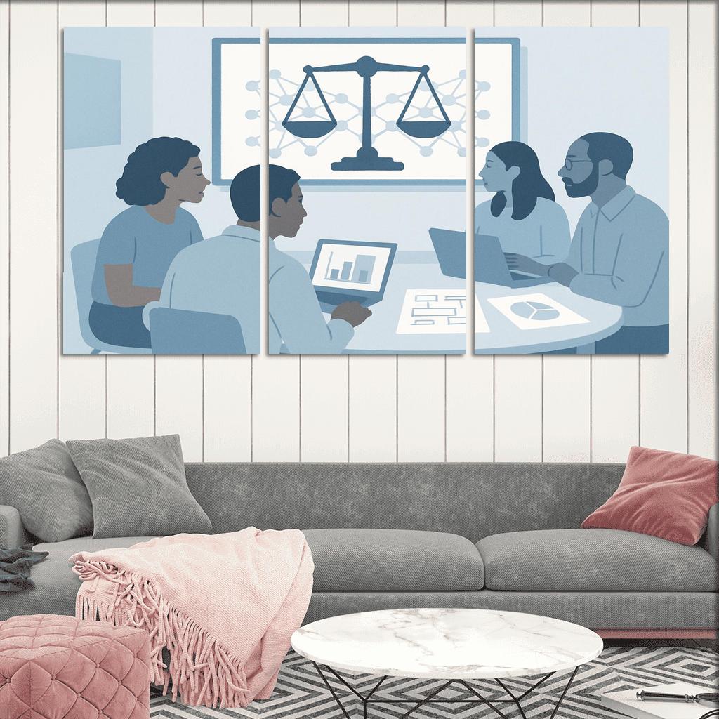 Algorithmic Fairness And Ethical AI In Everyday Life wall decor