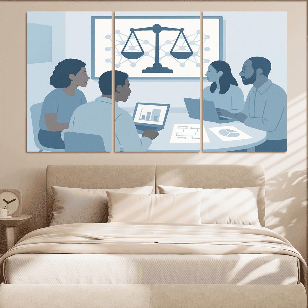 Algorithmic Fairness And Ethical AI In Everyday Life wall decor