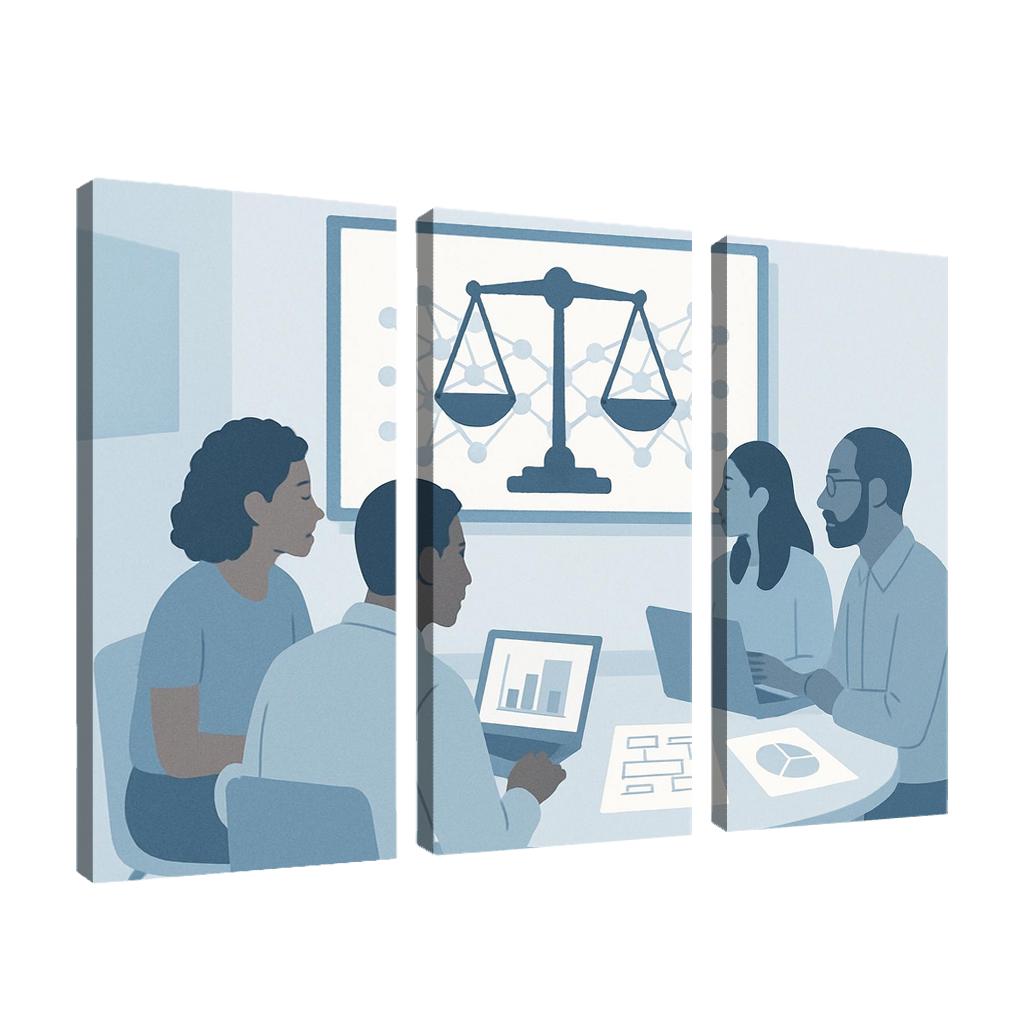 Algorithmic Fairness And Ethical AI In Everyday Life wall decor