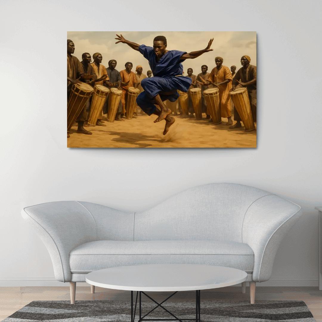Sabar Spirit The Percussive Dance Tradition Of Senegal wall decor