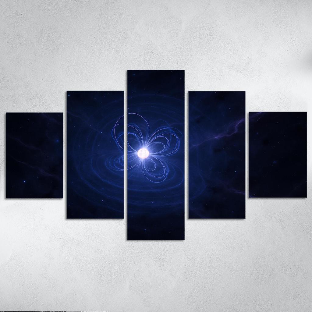 Magnetar Starquake Echoes wall art