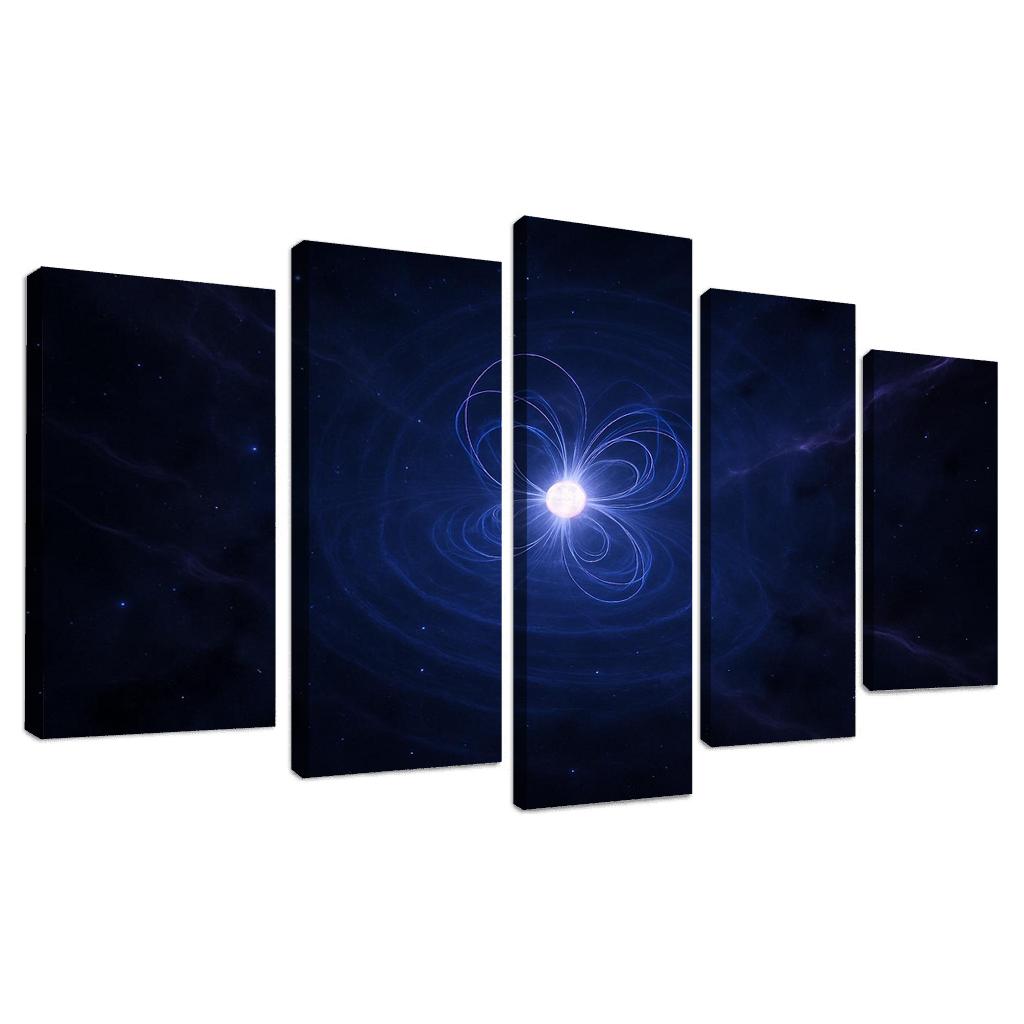 Magnetar Starquake Echoes wall art