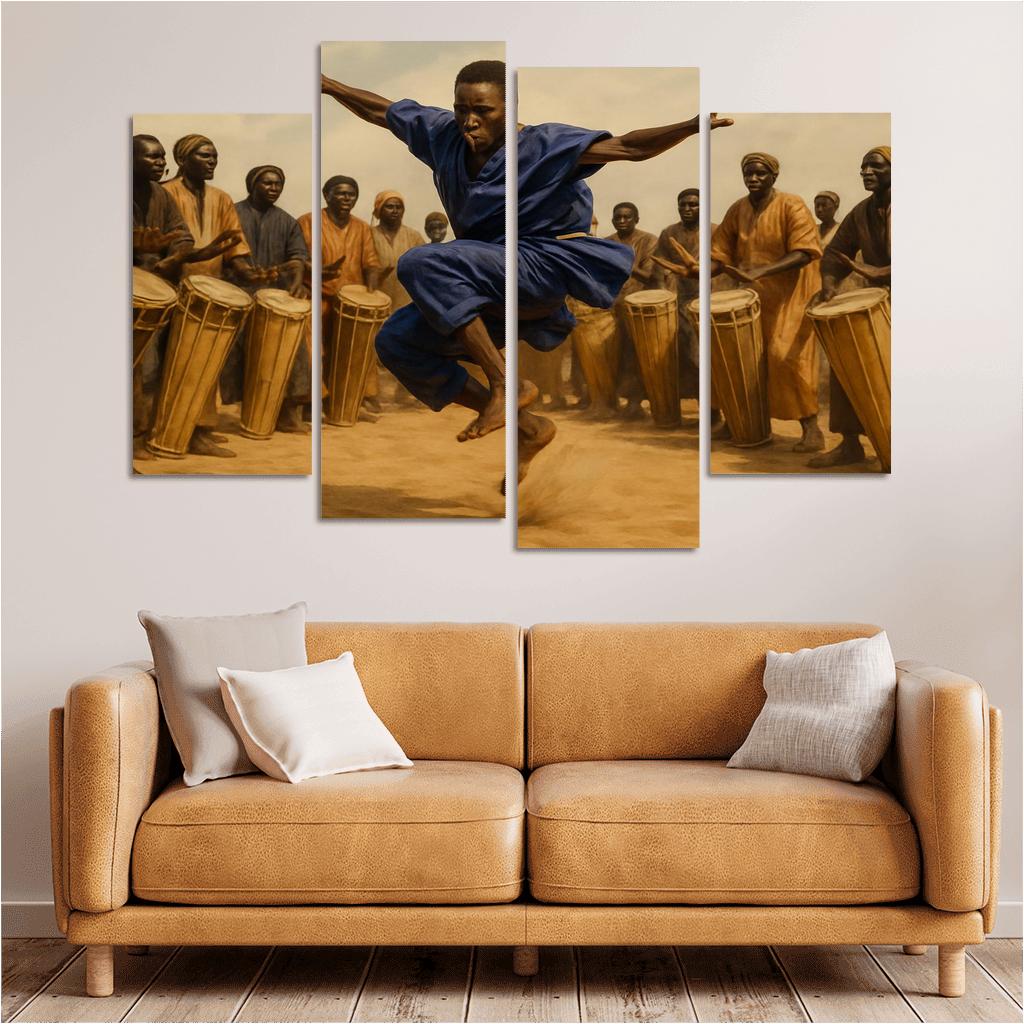 Sabar Spirit The Percussive Dance Tradition Of Senegal wall decor