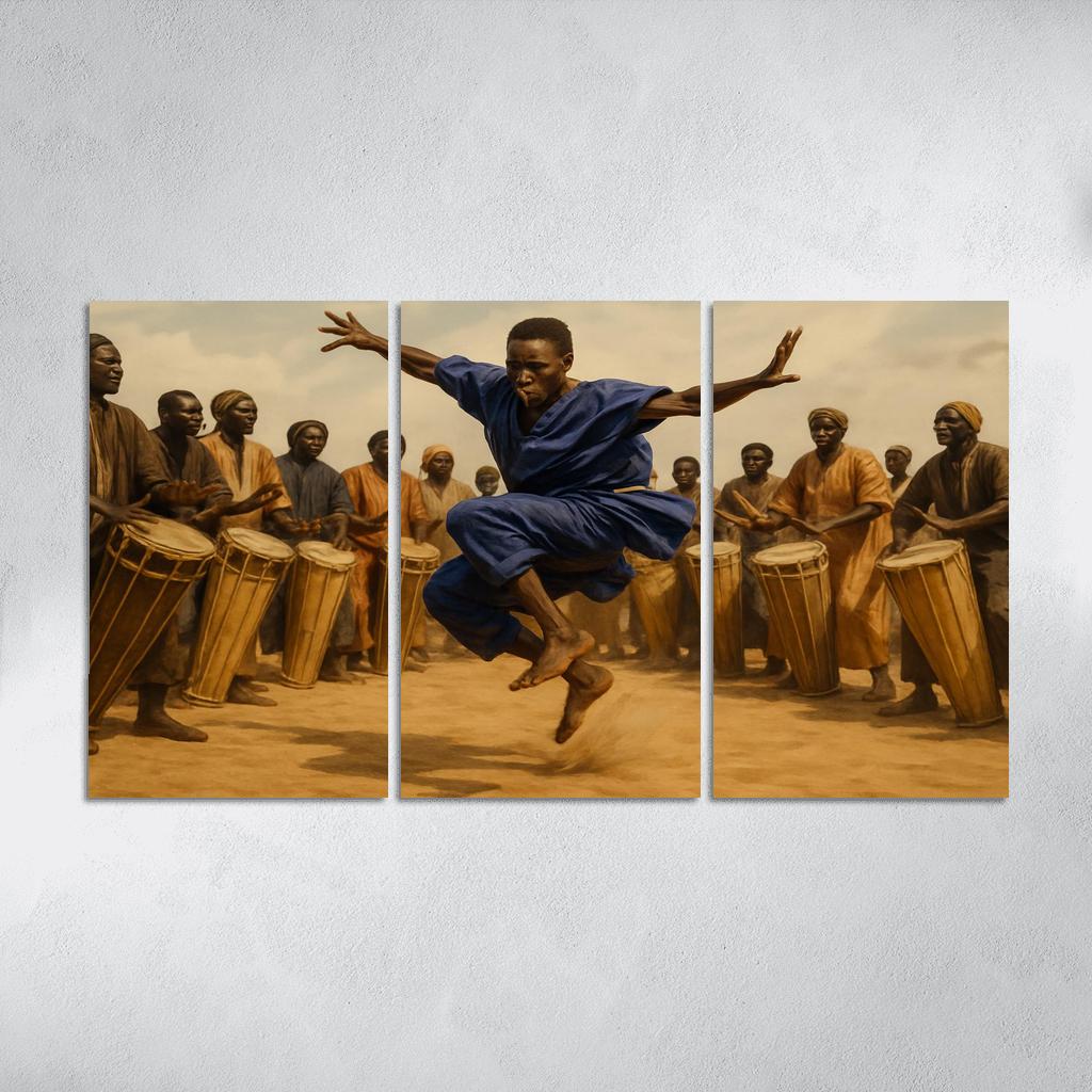Sabar Spirit The Percussive Dance Tradition Of Senegal wall decor