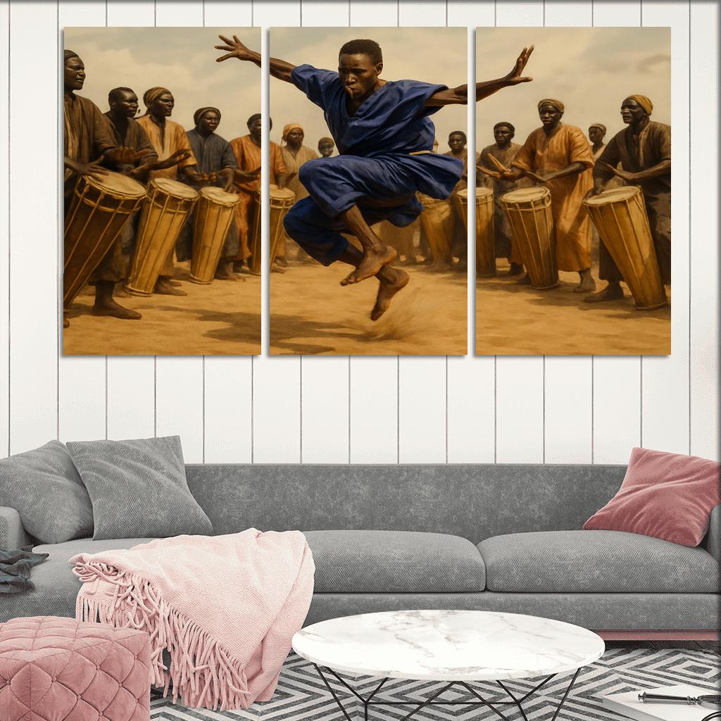 Sabar Spirit The Percussive Dance Tradition Of Senegal wall decor