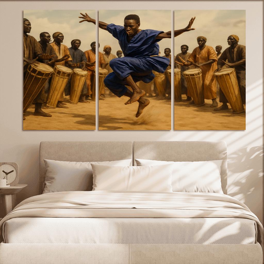 Sabar Spirit The Percussive Dance Tradition Of Senegal wall decor