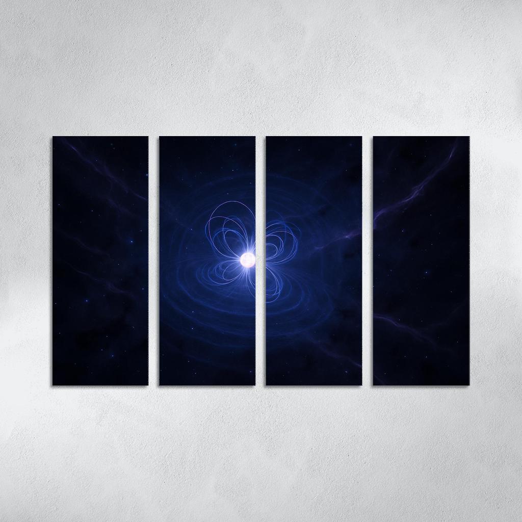 Magnetar Starquake Echoes wall art