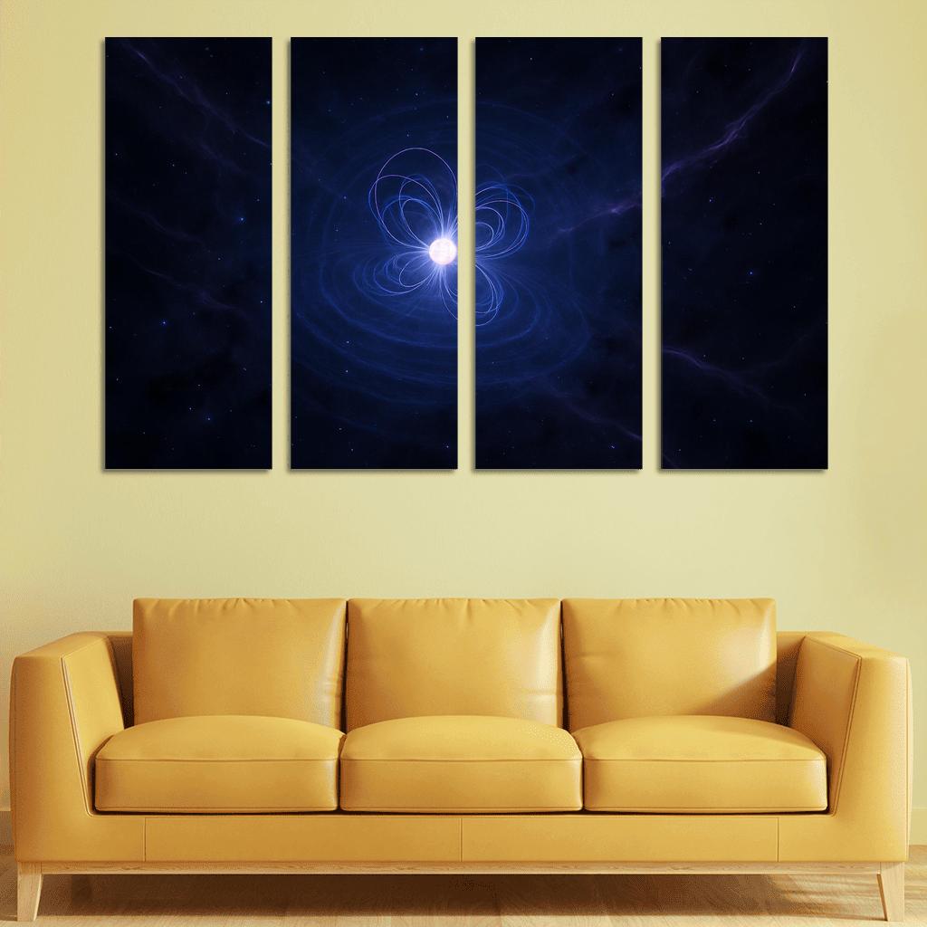 Magnetar Starquake Echoes wall art