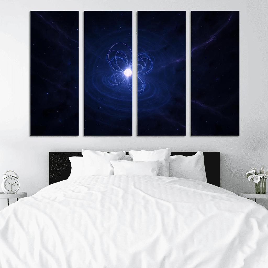 Magnetar Starquake Echoes wall art