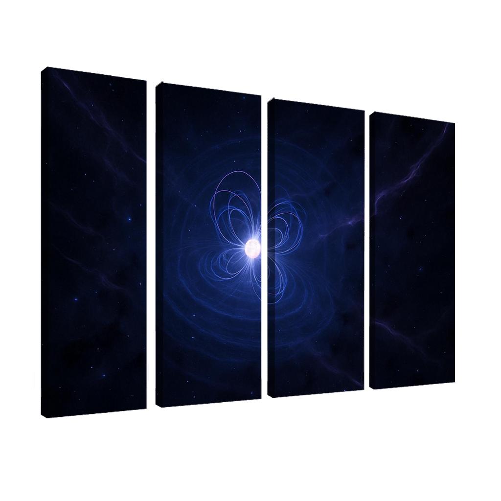 Magnetar Starquake Echoes wall art