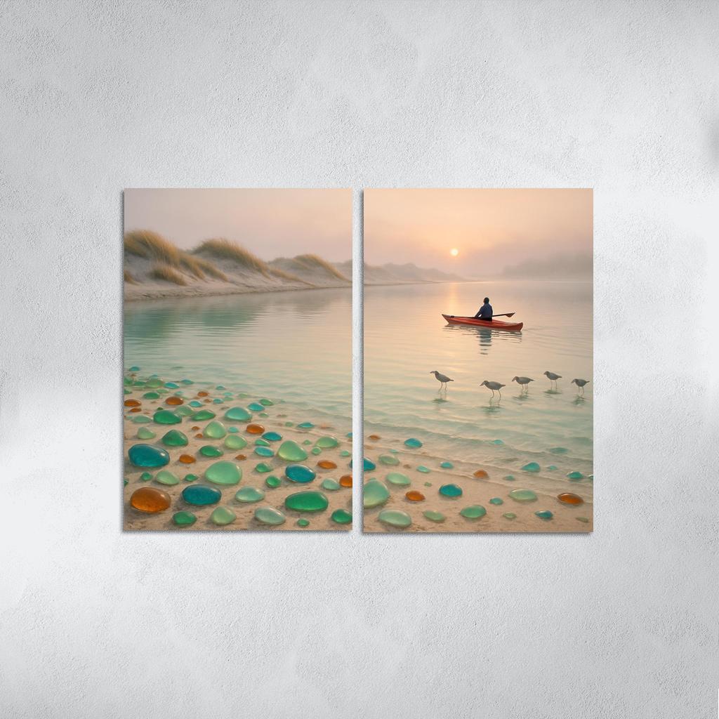 Sea Glass Lagoon Shoreline decor