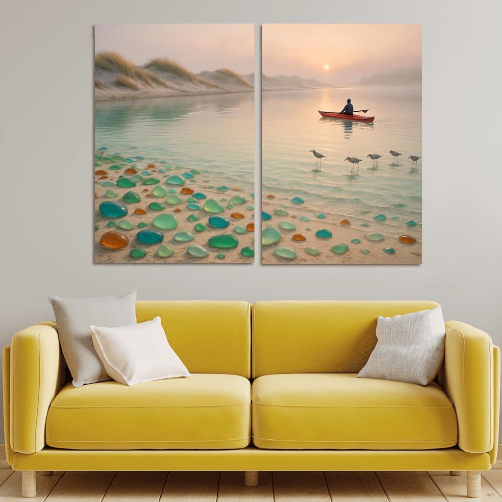 Sea Glass Lagoon Shoreline decor